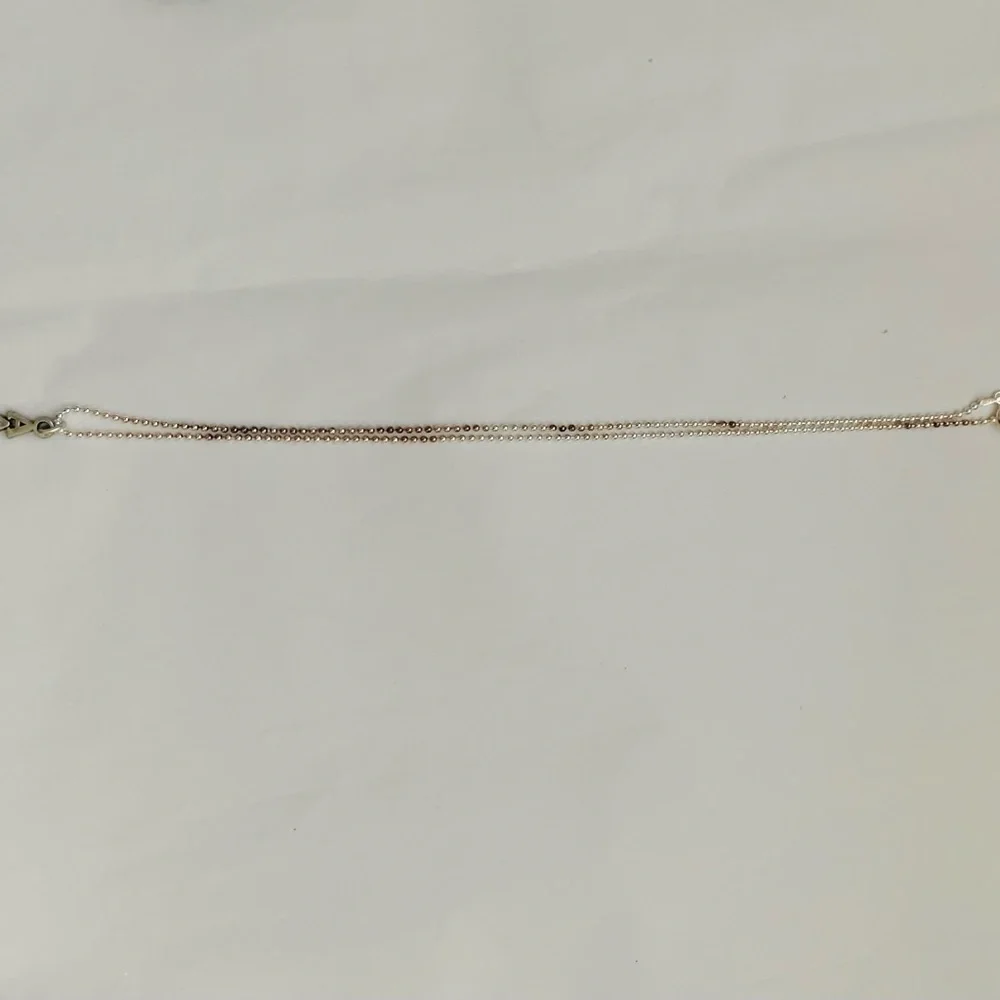 STERLING SORORITY Alpha Delta Pi Vertical Silver Necklace ADPI NIB VINTAGE
